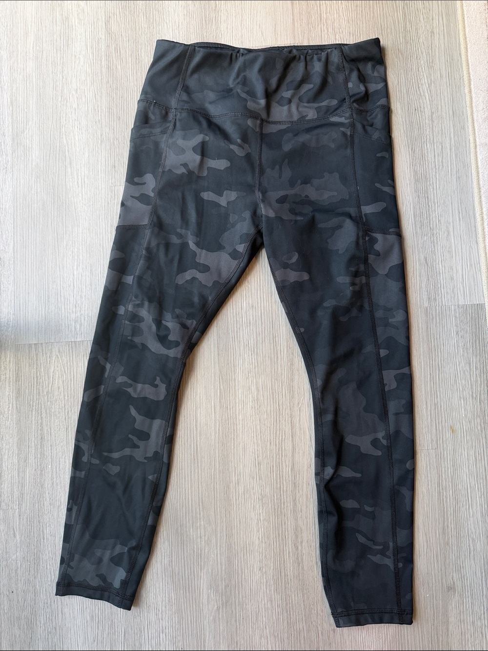 Avia Black Camo Performance Leggings